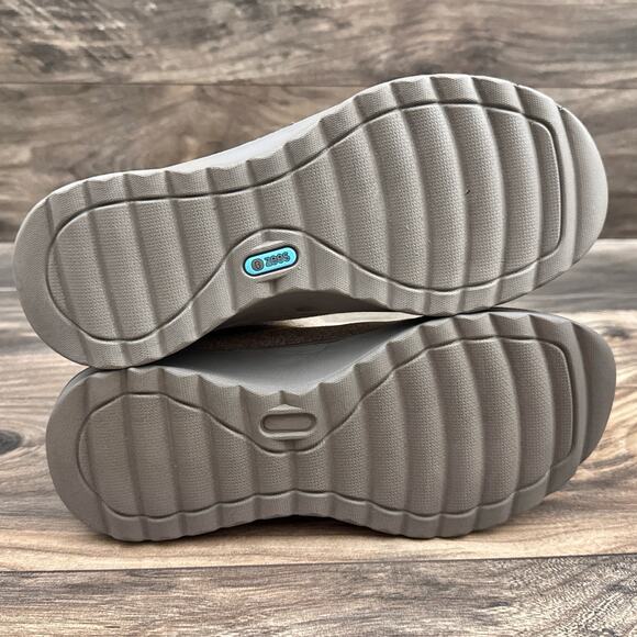 NIB Bzees Glacier 9M Zipper Comfort Lightweight Ankle Boots Booties Taupe - Picture 8 of 14